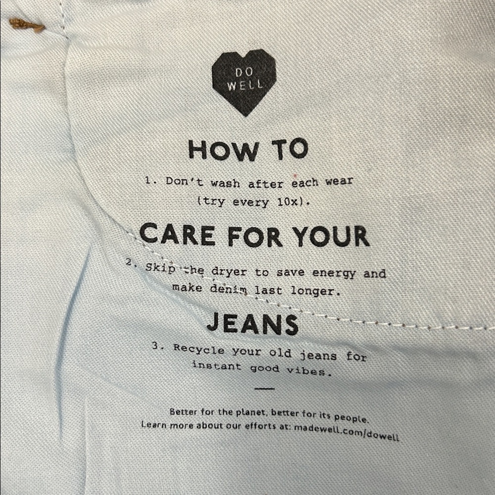 Madewell Blue Denim Skirt - Picture 5 of 9